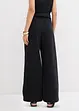 Pantaloni larghi in piquet, bonprix