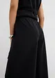 Pantaloni larghi in piquet, bonprix