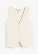 Gilet comodo in maglia punto Roma, bonprix
