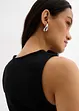 Gilet comodo in maglia punto Roma, bonprix
