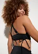 Bikini a bustier con spalline incrociate (set 2 pezzi), bonprix