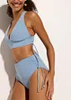Bikini a bustier con spalline incrociate (set 2 pezzi), bonprix