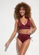 Bikini a bustier con spalline incrociate (set 2 pezzi), bonprix