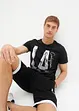 T-shirt in puro cotone biologico, slim fit, bonprix
