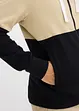 Felpa con zip e cappuccio in puro cotone biologico, bonprix