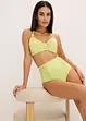 Slip a vita alta con pizzo delicato, bonprix