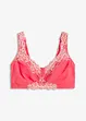 Reggiseno contenitivo senza ferretto con spalline imbottite, bonprix