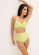 Slip a vita alta con pizzo delicato, bonprix