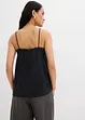 Top svasato con spalline sottili, bonprix