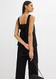 Blusa in misto viscosa con particolare annodato dietro, bonprix