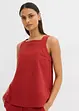 Blusa in misto viscosa con particolare annodato dietro, bonprix