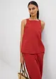 Blusa in misto viscosa con particolare annodato dietro, bonprix