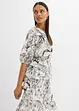 Blusa a maniche corte in puro cotone, bonprix