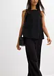 Pantaloni culotte in misto viscosa con elastico in vita, bonprix
