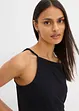 Top lungo in misto cotone elasticizzato, bonprix