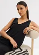 Abito con spalline e scollo a V, bonprix