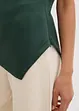 Top asimmetrico effetto neoprene, bonprix
