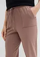 Pantaloni in jersey di misto cotone elasticizzato, bonprix