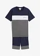 T-shirt e bermuda in felpa (set 2 pezzi), bonprix
