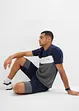 T-shirt e bermuda in felpa (set 2 pezzi), bonprix