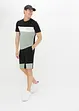 T-shirt e bermuda in felpa (set 2 pezzi), bonprix