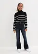 Jeans flared a vita media, bonprix