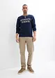 Maglione in filato fine di puro cotone, bonprix