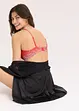 Reggiseno a balconcino con pizzo colorato, bonprix