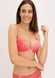 Reggiseno con coppe preformate e pizzo colorato (pacco da 2), bonprix