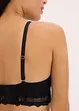 Reggiseno con coppe preformate e pizzo morbido, bonprix