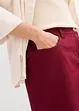 Bermuda in popeline di cotone con cinta comoda, bonprix