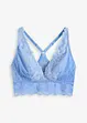 Reggiseno a bustier con pizzo delicato dai colori sfumati, bonprix