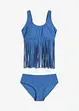 Tankini con frange (set 2 pezzi), bonprix