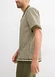 Camicia a maniche corte in misto lino, bonprix