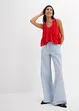 Pantaloni con elastico in vita in puro cotone, bonprix