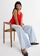 Pantaloni con elastico in vita in puro cotone, bonprix
