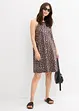 Abito leopardato in puro cotone, bonprix