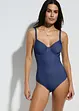 Costume intero con ferretto effetto denim, bonprix