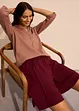 Shorts larghi in felpa, bonprix