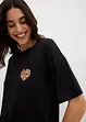 Maglietta cropped con spalle scese, bonprix