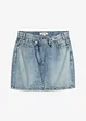 Gonna di jeans con cinta asimmetrica, bonprix