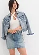 Gonna di jeans con cinta asimmetrica, bonprix