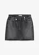 Gonna di jeans con cinta asimmetrica, bonprix