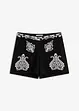 Shorts con ricami in morbido misto viscosa, bonprix