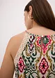 Abito midi con pizzo, bonprix