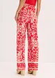 Pantaloni in jersey di misto viscosa morbido in fantasia, bonprix