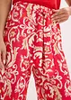 Pantaloni in jersey di misto viscosa morbido in fantasia, bonprix