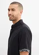 Camicia a maniche corte in viscosa, slim fit, bonprix