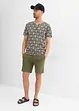 Maglia serafino in puro cotone, bonprix