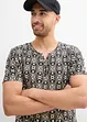 Maglia serafino in puro cotone, bonprix